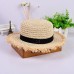 Flat Top Straw Hat Summer  Visor Sun Hat Wide Beach Cap Wide Brim Sunhat  eb-81109283